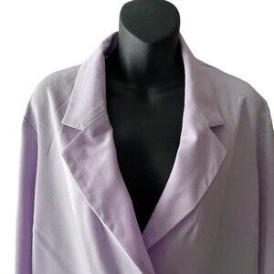 Lavender Haze Taylor Swift Lilac One Button Blazer Women’s 8 Collusion Pastel